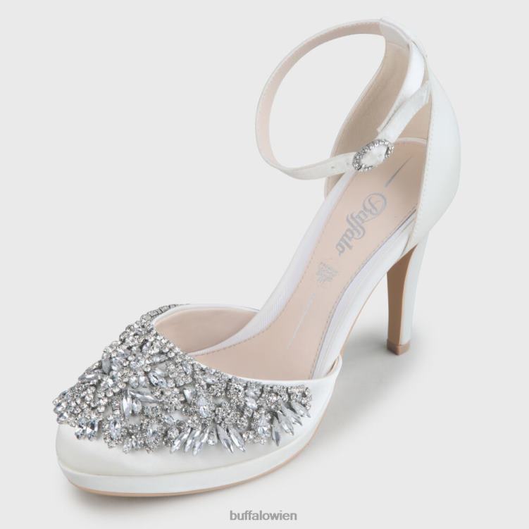 bei Buffalo Daria Pumpe Elfenbein 0FX48300 |Absätze