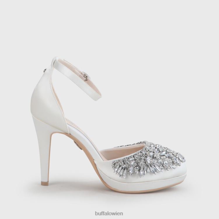 bei Buffalo Daria Pumpe Elfenbein 0FX48300 |Absätze