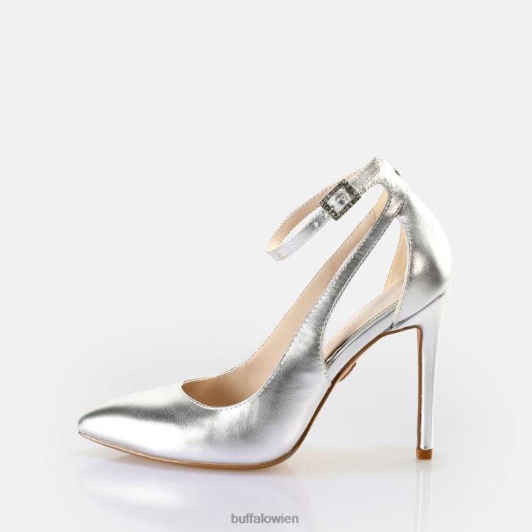 bei Buffalo Juliet Sling Pump Pump vegan Silber 0FX48813 |Absätze