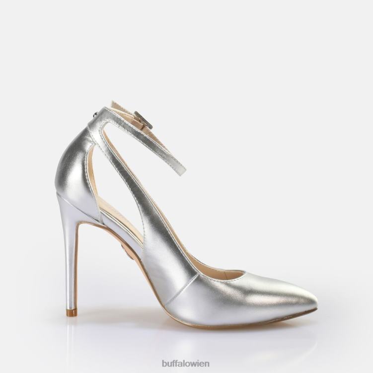 bei Buffalo Juliet Sling Pump Pump vegan Silber 0FX48813 |Absätze