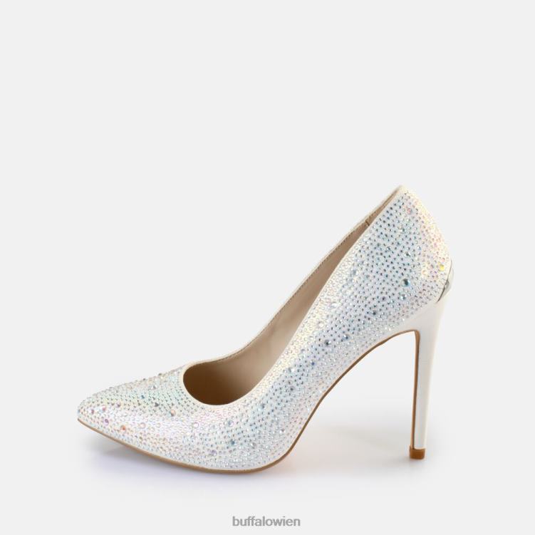 bei Buffalo Juliette Eispumpen vegan weiße Perle 0FX48515 |Absätze