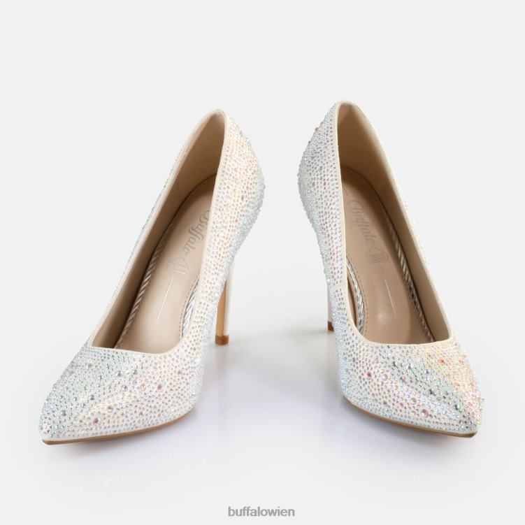bei Buffalo Juliette Eispumpen vegan weiße Perle 0FX48515 |Absätze