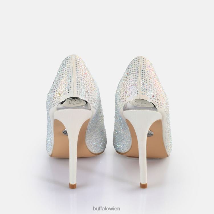 bei Buffalo Juliette Eispumpen vegan weiße Perle 0FX48515 |Absätze