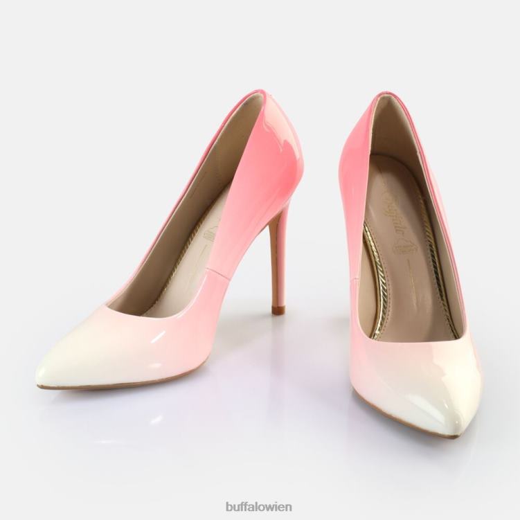 bei Buffalo Juliette Farbverlaufspumps vegan weiß-roter Farbverlauf 0FX48554 |Absätze