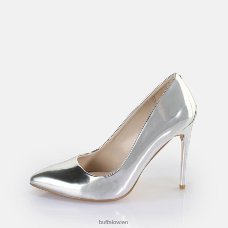 bei Buffalo Juliette Pump vegan Silber 0FX48396 |Absätze