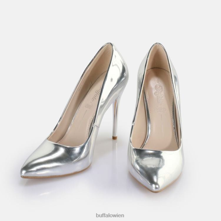 bei Buffalo Juliette Pump vegan Silber 0FX48396 |Absätze