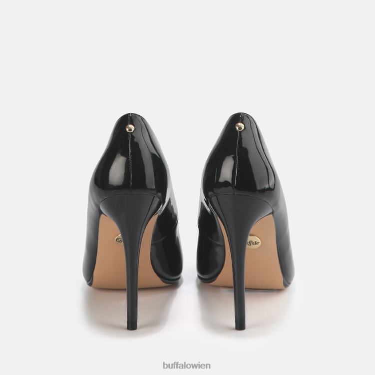 bei Buffalo Juliette-Pumpe Schwarz 0FX48394 |Absätze
