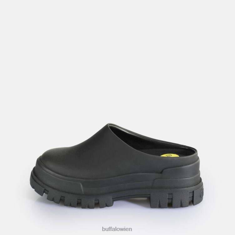bei Buffalo Aspha Clog 01 Slipper vegan Schwarz 0FX48255 |Slipper