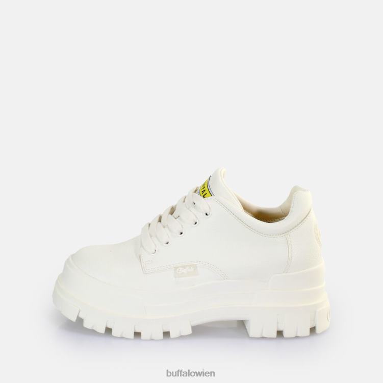 bei Buffalo Aspha Cls Loafer vegan Weiss 0FX48343 |Slipper