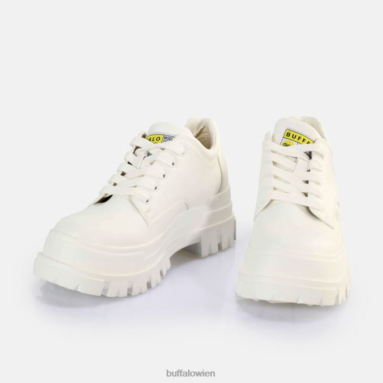 bei Buffalo Aspha Cls Loafer vegan Weiss 0FX48343 |Slipper