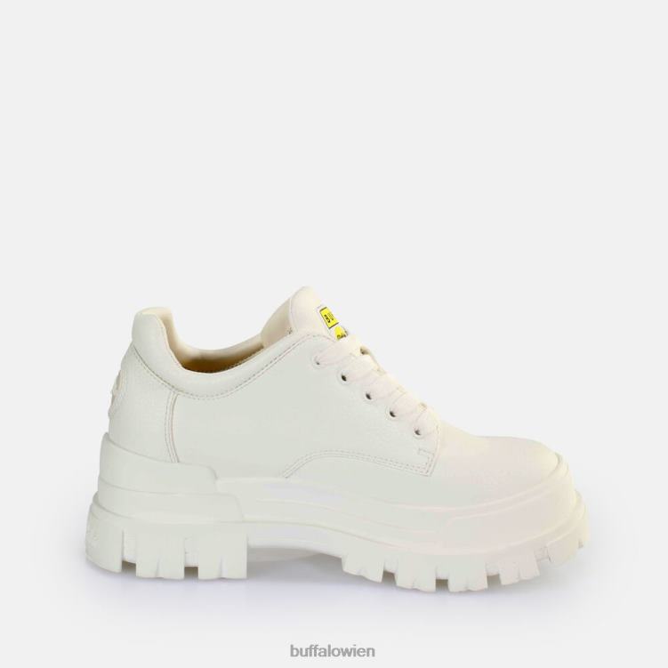 bei Buffalo Aspha Cls Loafer vegan Weiss 0FX48343 |Slipper