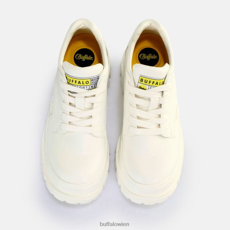 bei Buffalo Aspha Cls Loafer vegan Weiss 0FX48343 |Slipper