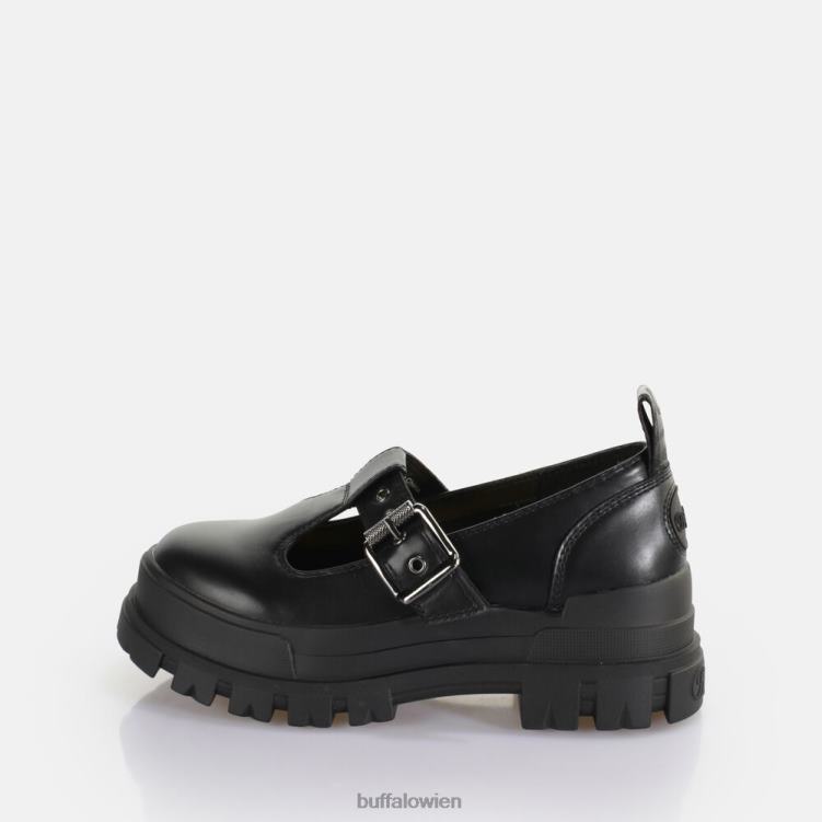 bei Buffalo Aspha Jane Loafer vegan Schwarz 0FX48274 |Slipper