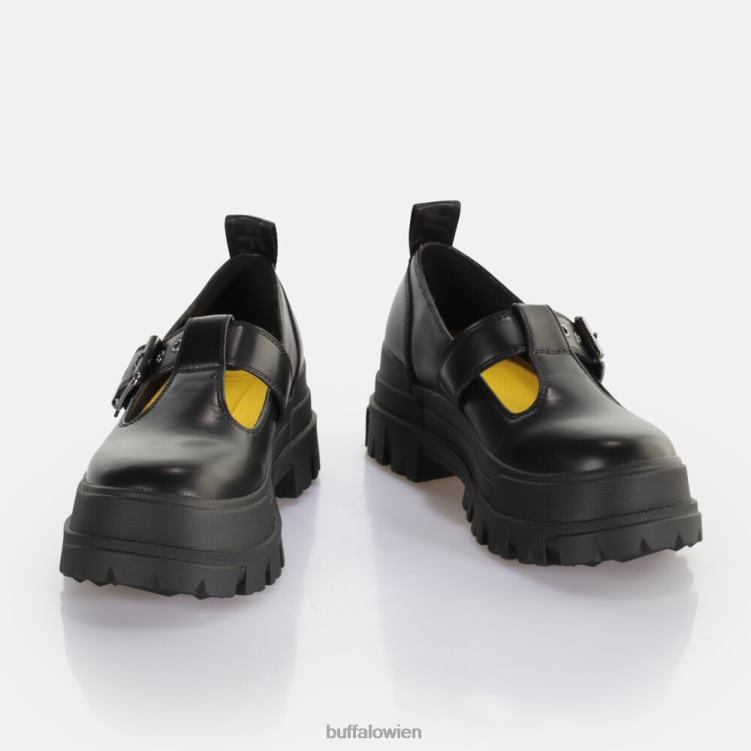 bei Buffalo Aspha Jane Loafer vegan Schwarz 0FX48274 |Slipper