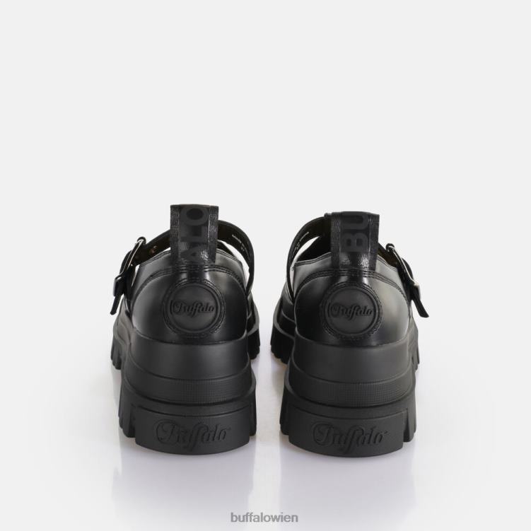 bei Buffalo Aspha Jane Loafer vegan Schwarz 0FX48274 |Slipper