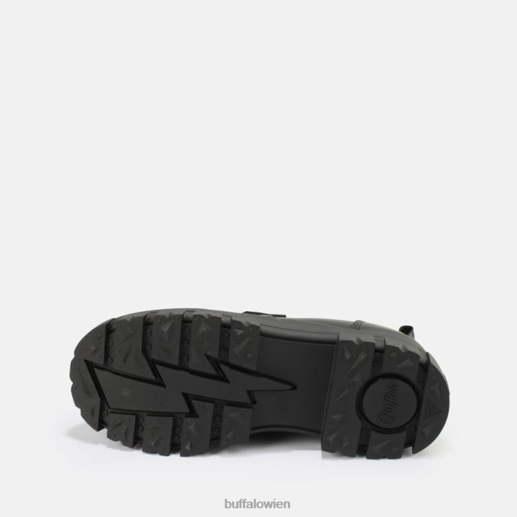 bei Buffalo Aspha Loafer aus veganem Nappaleder Schwarz 0FX48240 |Slipper