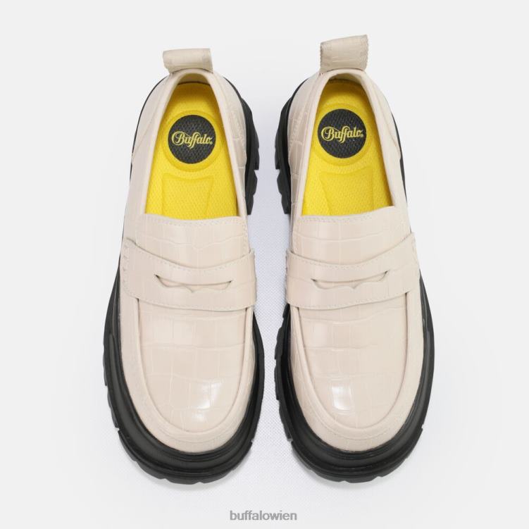 bei Buffalo Aspha Loafer vegan Creme 0FX48623 |Slipper
