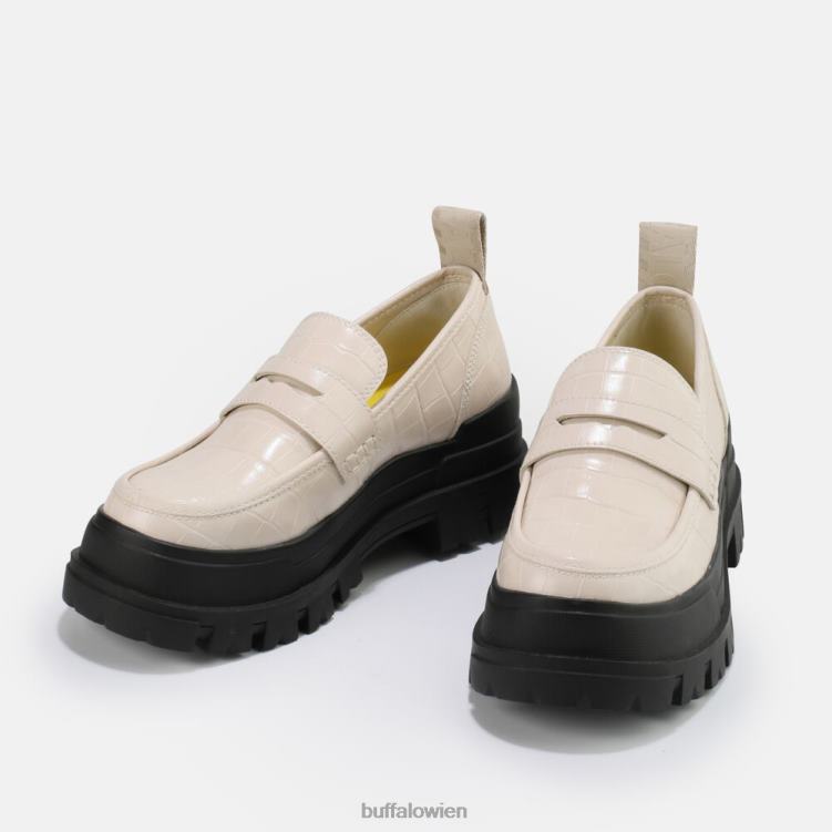 bei Buffalo Aspha Loafer vegan Creme 0FX48623 |Slipper