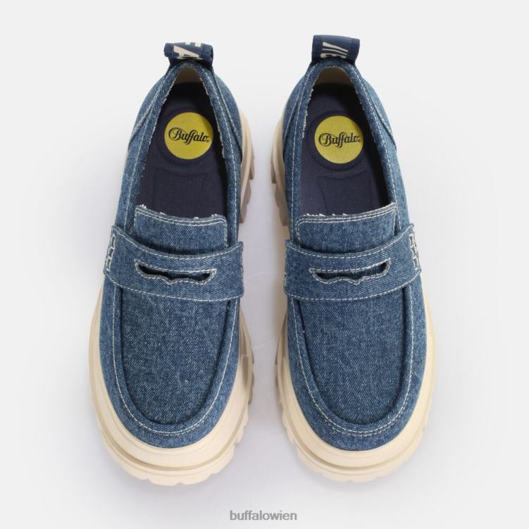 bei Buffalo Aspha Loafer vegan Schwarz 0FX48243 |Slipper