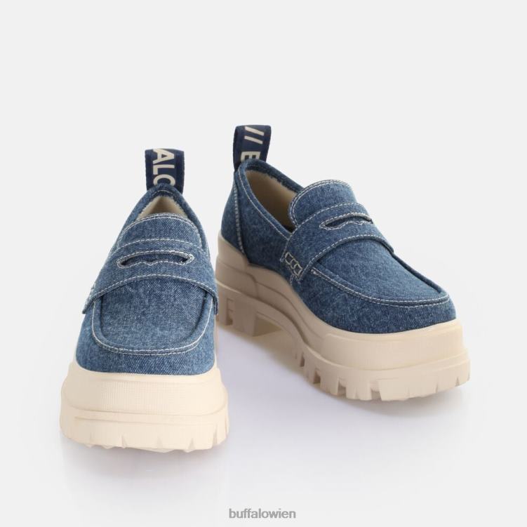 bei Buffalo Aspha Loafer vegan Schwarz 0FX48243 |Slipper