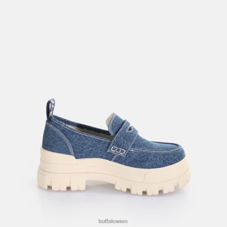 bei Buffalo Aspha Loafer vegan Schwarz 0FX48243 |Slipper