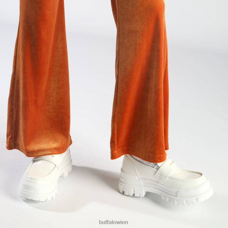 bei Buffalo Aspha Loafer vegan Weiss 0FX48242 |Slipper