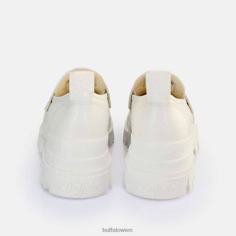 bei Buffalo Aspha Loafer vegan Weiss 0FX48242 |Slipper