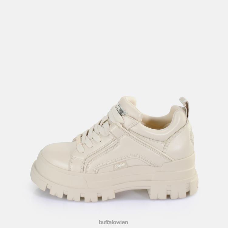 bei Buffalo Aspha NC Lace Lo Loafer vegan Creme 0FX48643 |Slipper