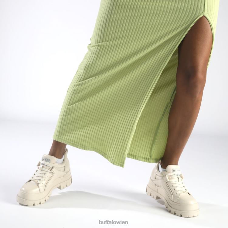 bei Buffalo Aspha NC Lace Lo Loafer vegan Creme 0FX48643 |Slipper