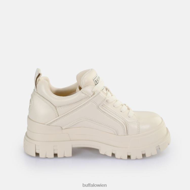 bei Buffalo Aspha NC Lace Lo Loafer vegan Creme 0FX48643 |Slipper