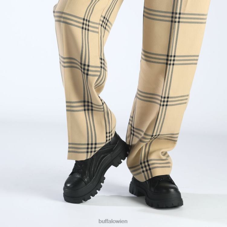 bei Buffalo Aspha NC Lace Lo Loafer vegan Schwarz 0FX48644 |Slipper