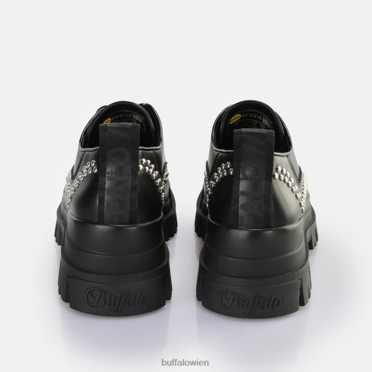 bei Buffalo Aspha Pin Lo Loafer vegan Schwarz 0FX48575 |Slipper