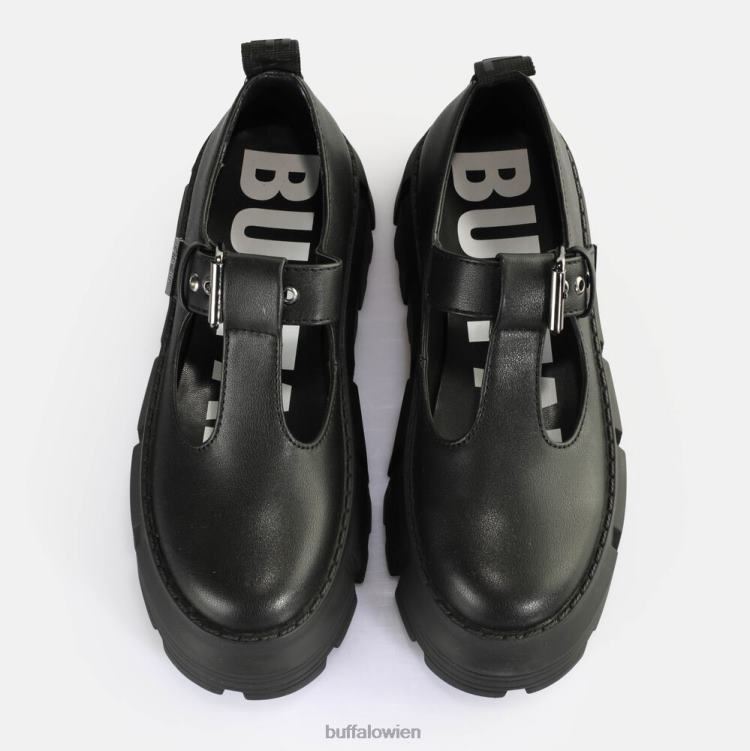 bei Buffalo Ava Mary Loafer vegan Schwarz 0FX48525 |Slipper