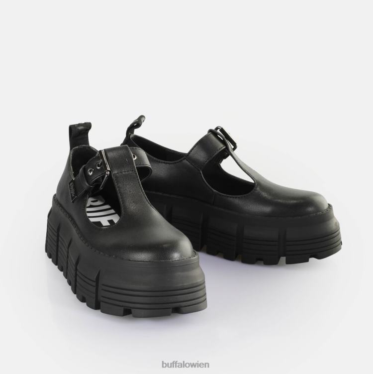 bei Buffalo Ava Mary Loafer vegan Schwarz 0FX48525 |Slipper