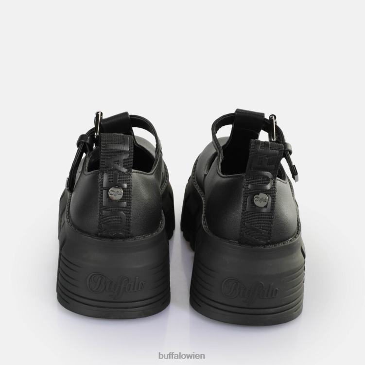 bei Buffalo Ava Mary Loafer vegan Schwarz 0FX48525 |Slipper