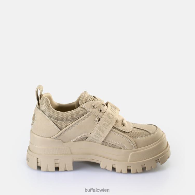 bei Buffalo aspha com lo Loafers vegan Creme 0FX48499 |Slipper