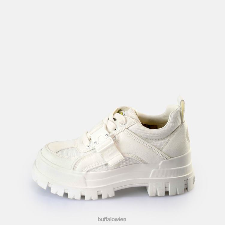 bei Buffalo aspha com lo Loafers vegan Weiss 0FX48500 |Slipper