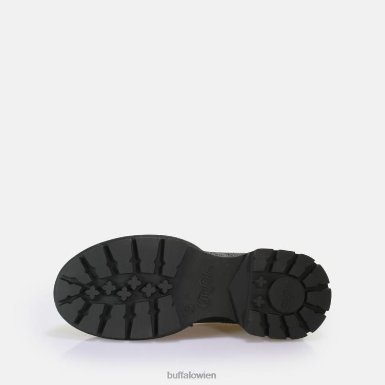 bei Buffalo unhöflicher Loafer vegan Schwarz 0FX48647 |Slipper