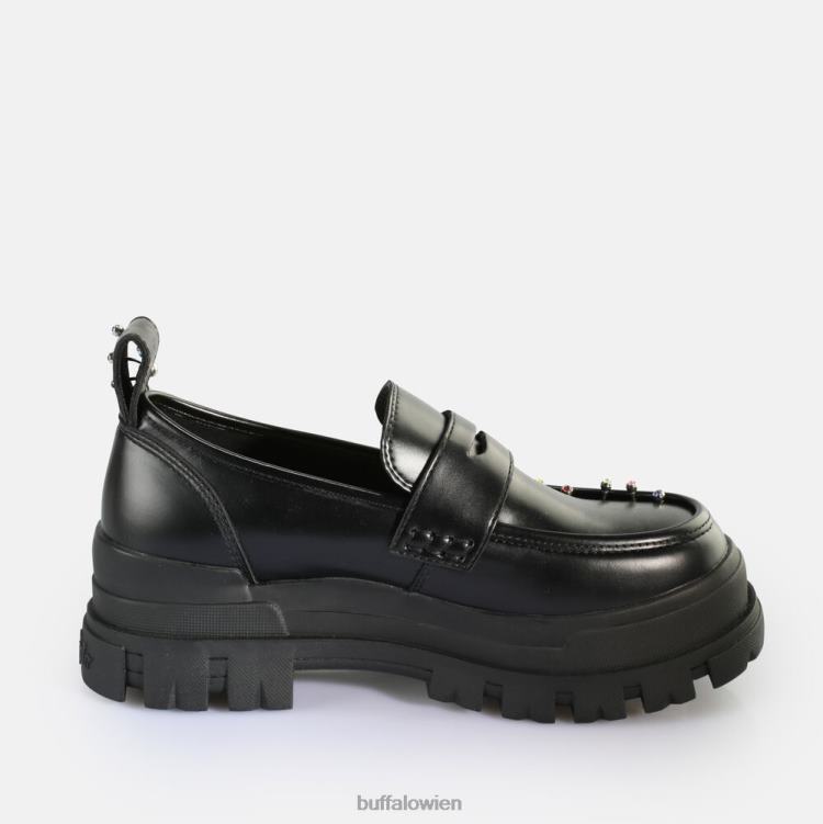 bei Buffalo x pati valpati der niedrige Schwarz 0FX48751 |Slipper