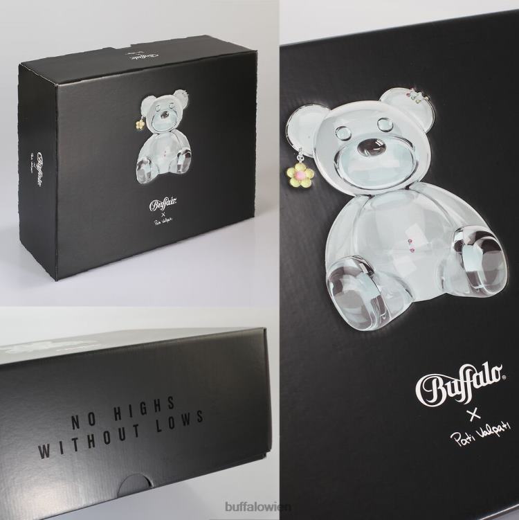 bei Buffalo x pati valpati der niedrige Schwarz 0FX48751 |Slipper