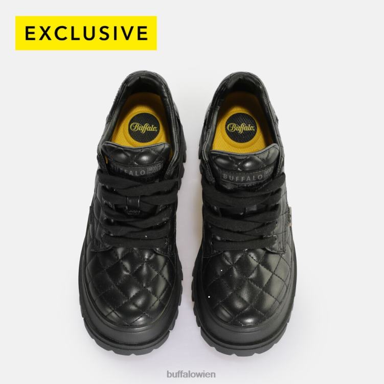 bei Buffalo Aspha CLS Laceup Lo Sneaker Low vegan Schwarz 0FX48835 |Turnschuhe