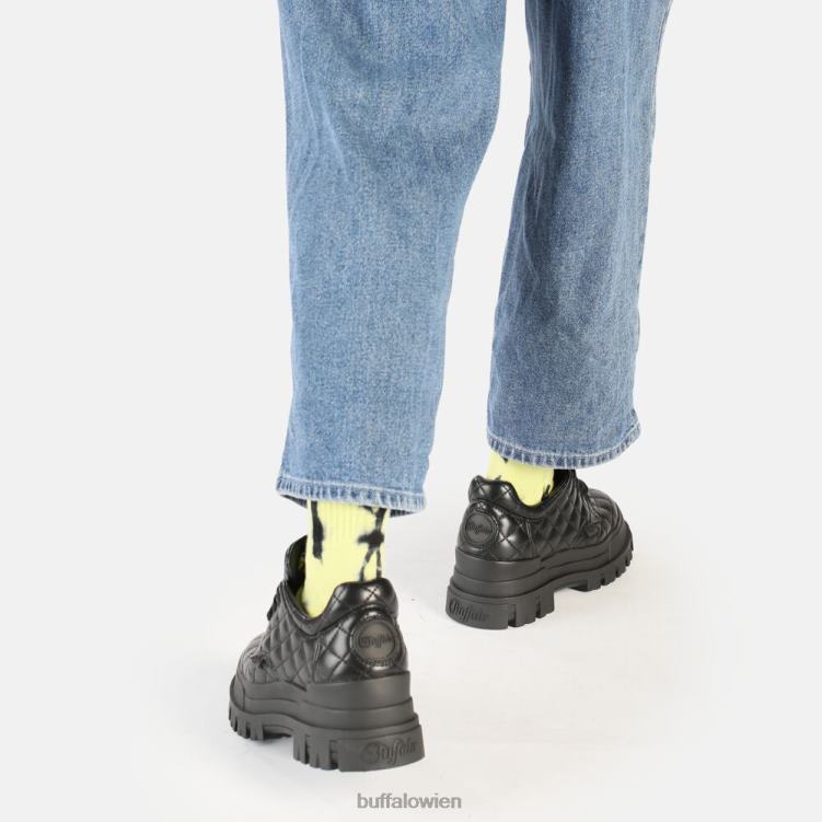 bei Buffalo Aspha CLS Laceup Lo Sneaker Low vegan Schwarz 0FX48835 |Turnschuhe