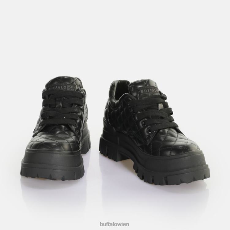 bei Buffalo Aspha CLS Laceup Lo Sneaker Low vegan Schwarz 0FX48835 |Turnschuhe