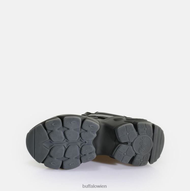 bei Buffalo Binärer Glam-Sneaker, Sneaker Low, vegan Schwarz 0FX48421 |Turnschuhe