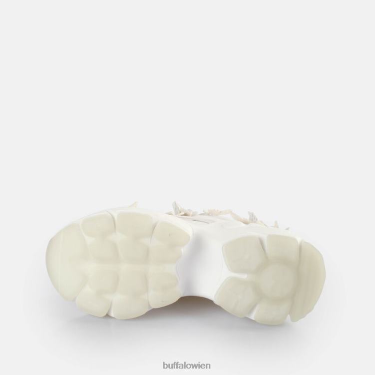 bei Buffalo Binary Butterfly Sneakers Low vegan weiß/Meerjungfrau 0FX4843 |Turnschuhe