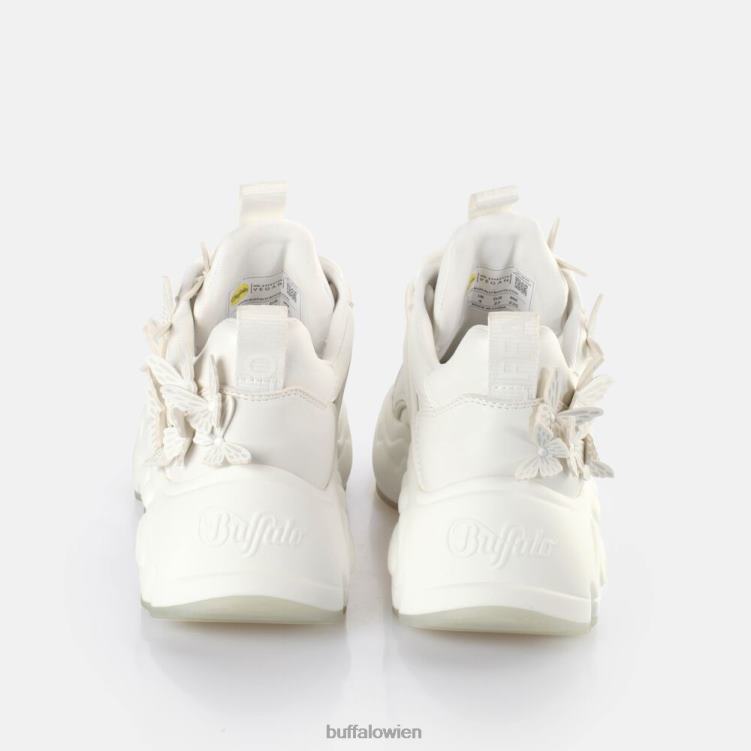 bei Buffalo Binary Butterfly Sneakers Low vegan weiß/Meerjungfrau 0FX4843 |Turnschuhe