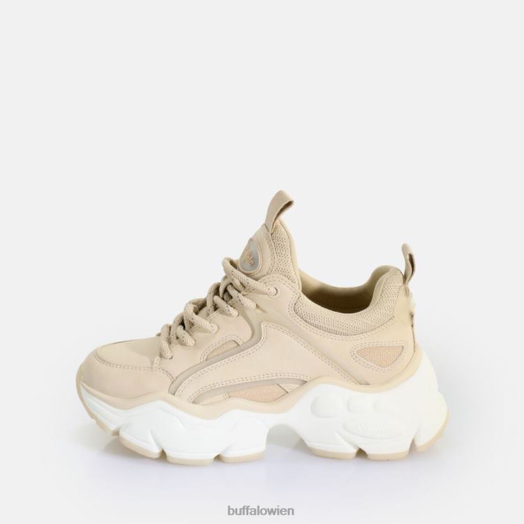 bei Buffalo Binary C Sneaker Low vegan Creme 0FX48402 |Turnschuhe