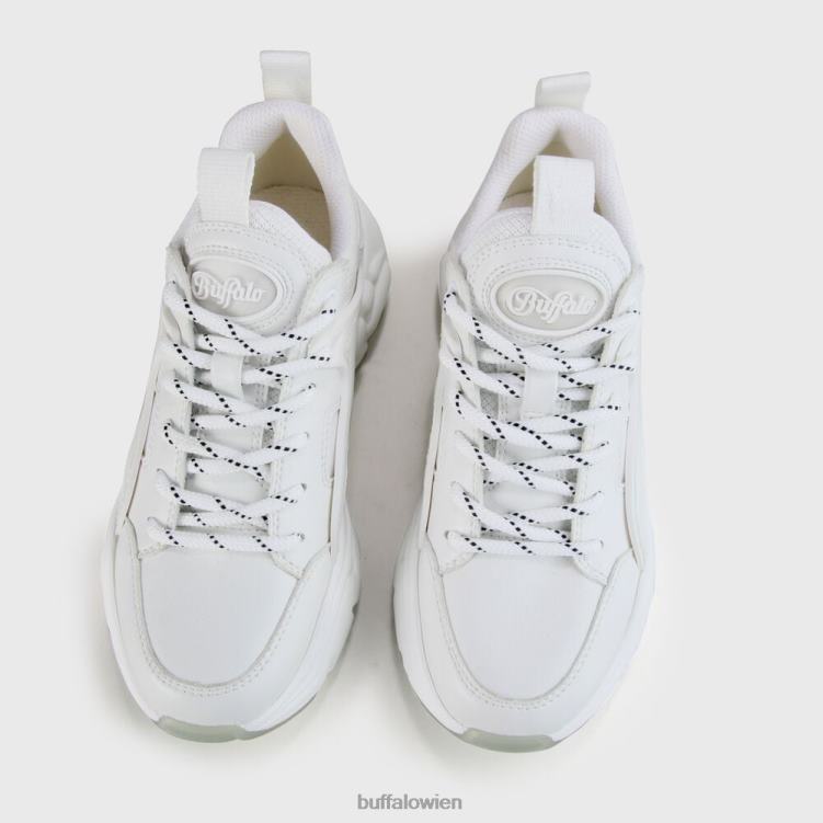 bei Buffalo Binary C Sneaker vegan Weiss 0FX48403 |Turnschuhe