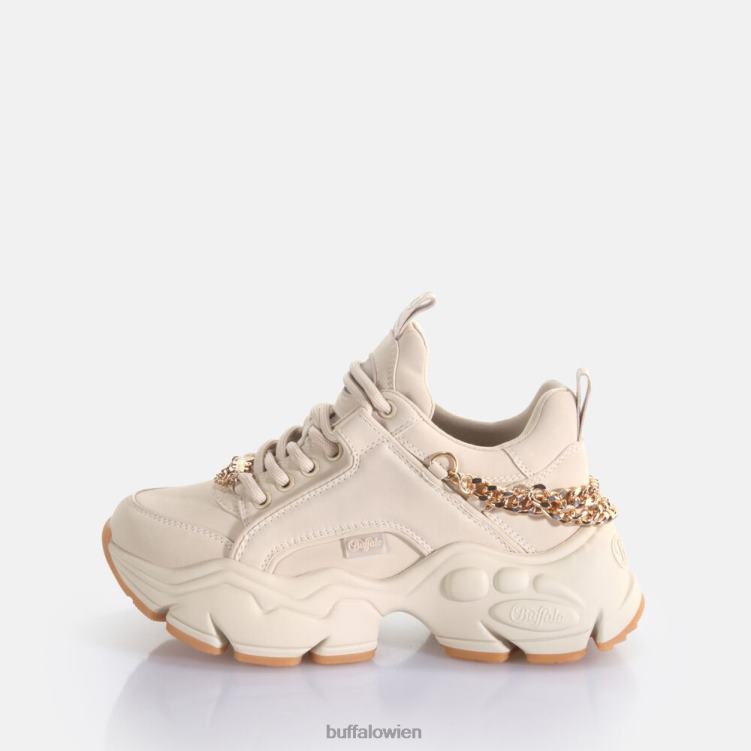 bei Buffalo Binary Chain 3.0 Trainer Low Vegan creme/gold 0FX48419 |Turnschuhe