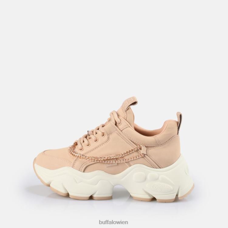 bei Buffalo Binary Chain Sneaker Low vegan Rosa 0FX48349 |Turnschuhe